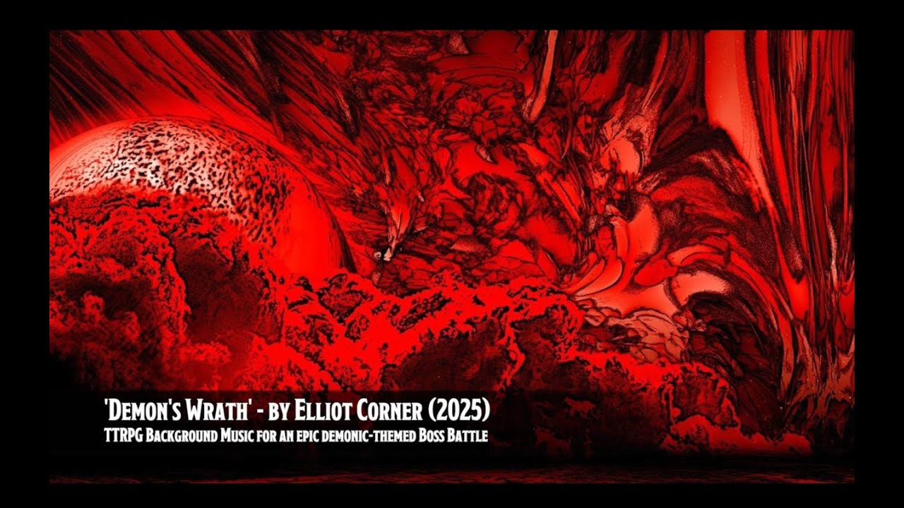 'Demon's Wrath' - Epic 1hr Boss Battle Music for D&D / TTRPGs [No-AI]