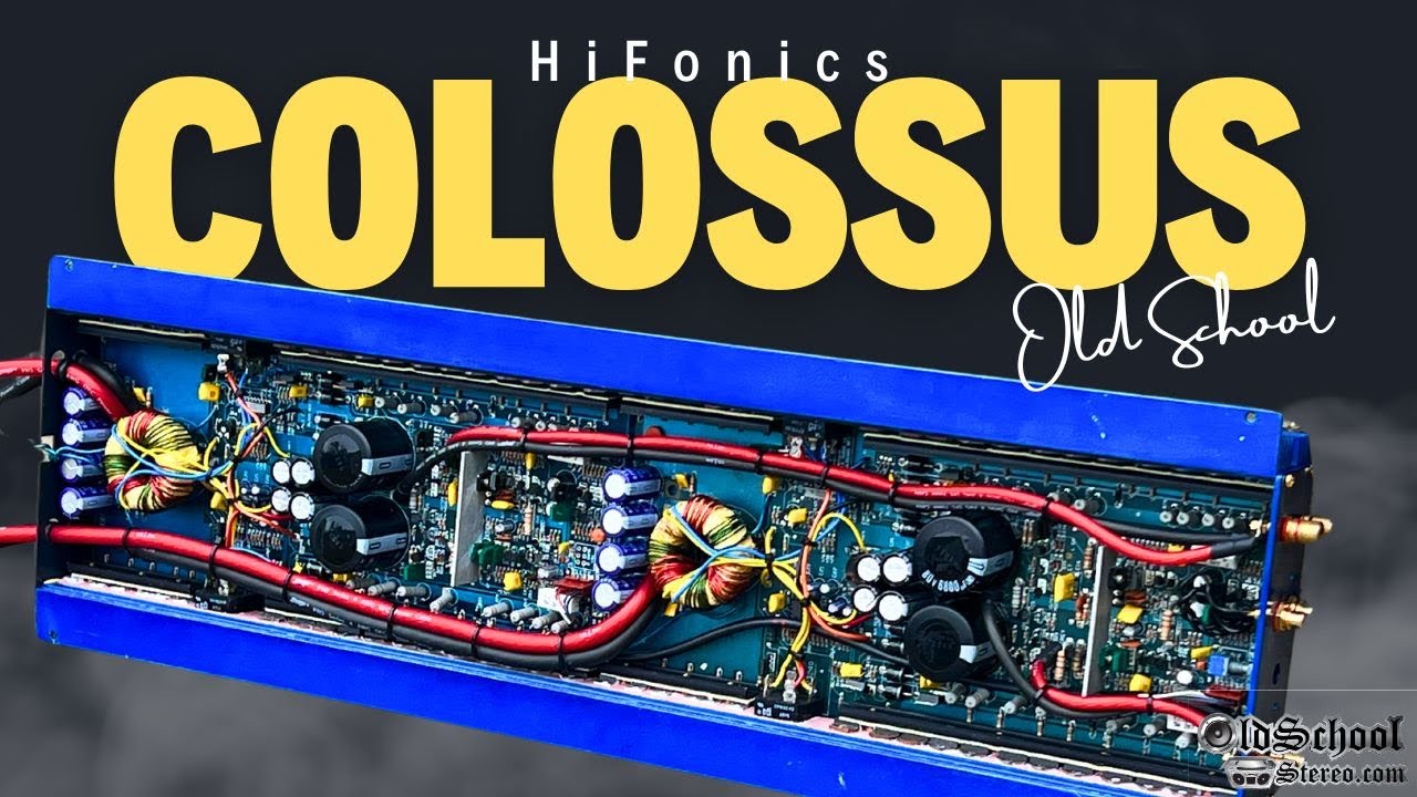 The Most Powerful Car or Home Audio Amplifier of the 1980's