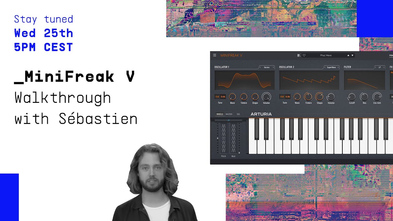 Livestream | _MiniFreak V Walkthrough with Sébastien