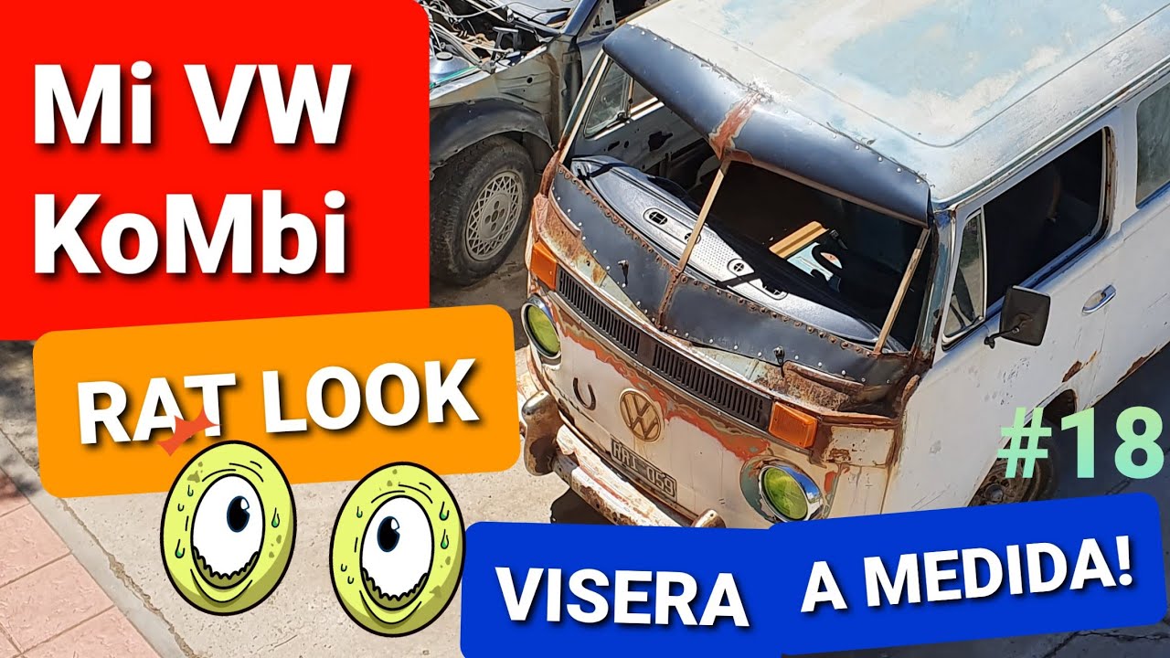 🔴 #18 🐭 como hacer una VISERA RAT con partes de otro auto 🐁