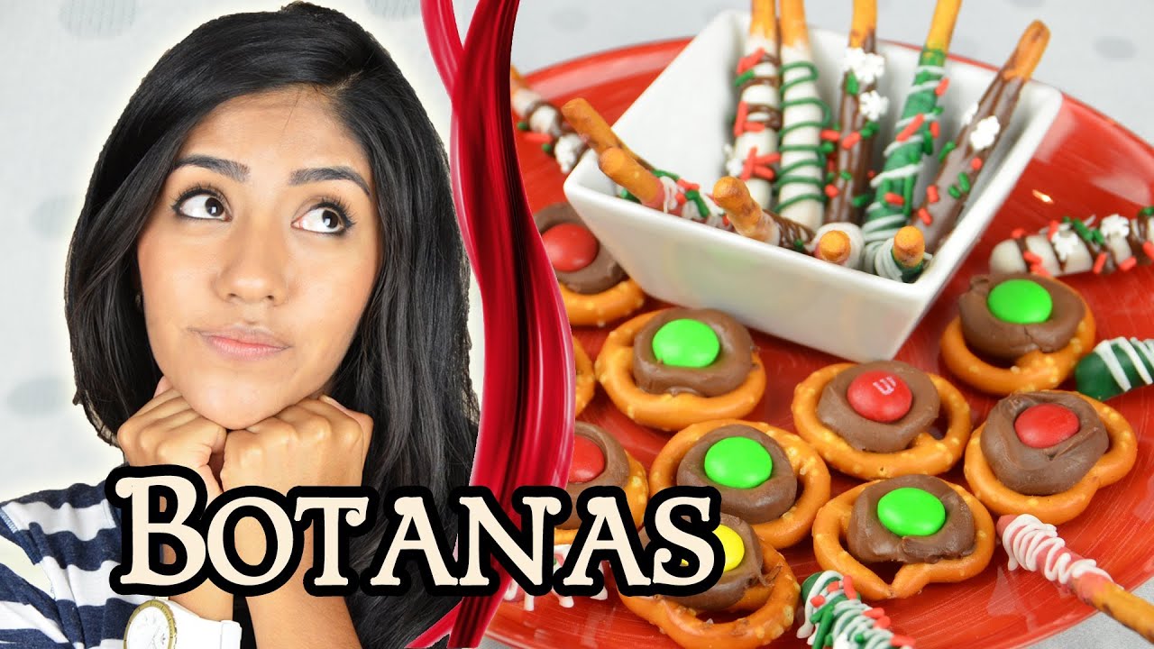 HAZ BOTANAS NAVIDEÑAS CON CHOCOLATE | MUSAS