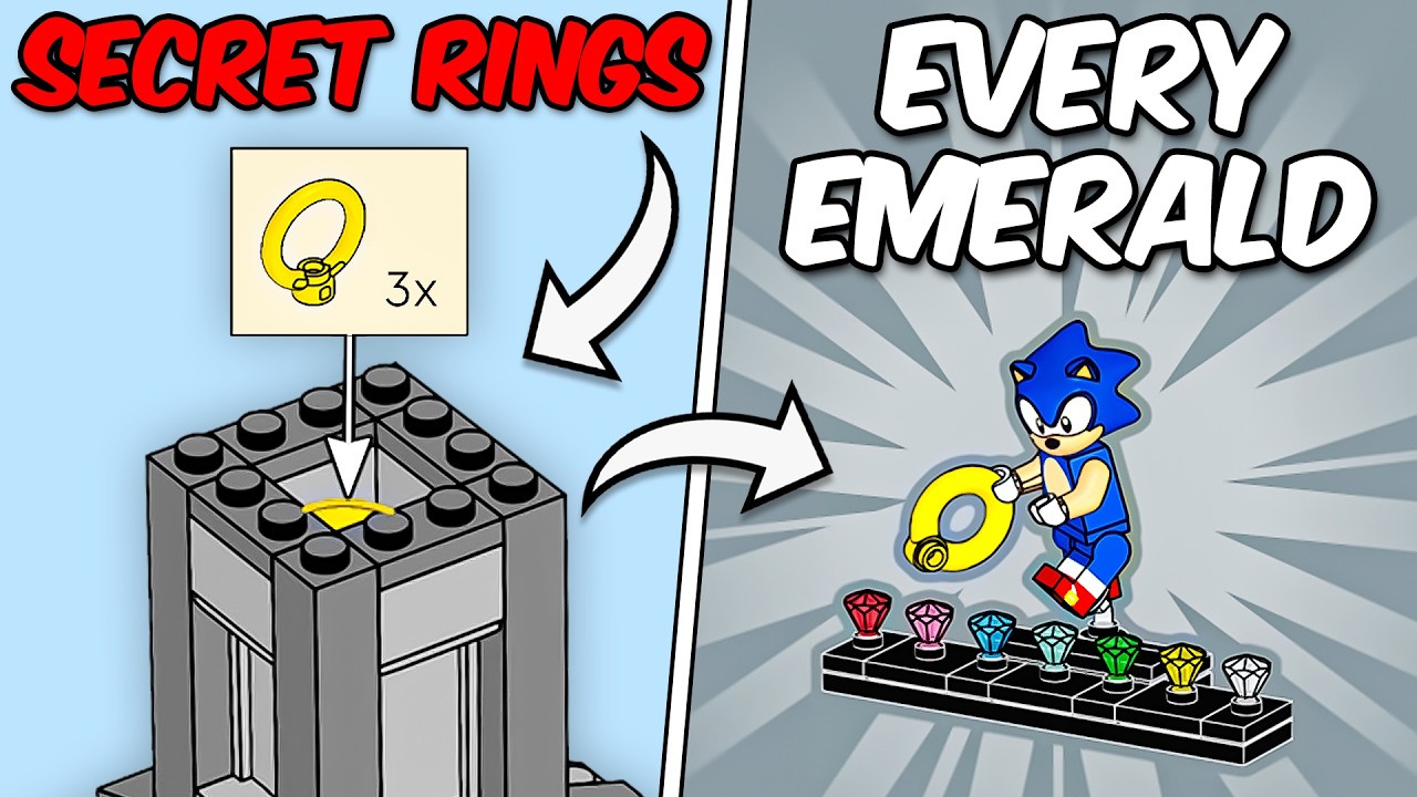 29 Small Details You MISSED in LEGO Sonic!