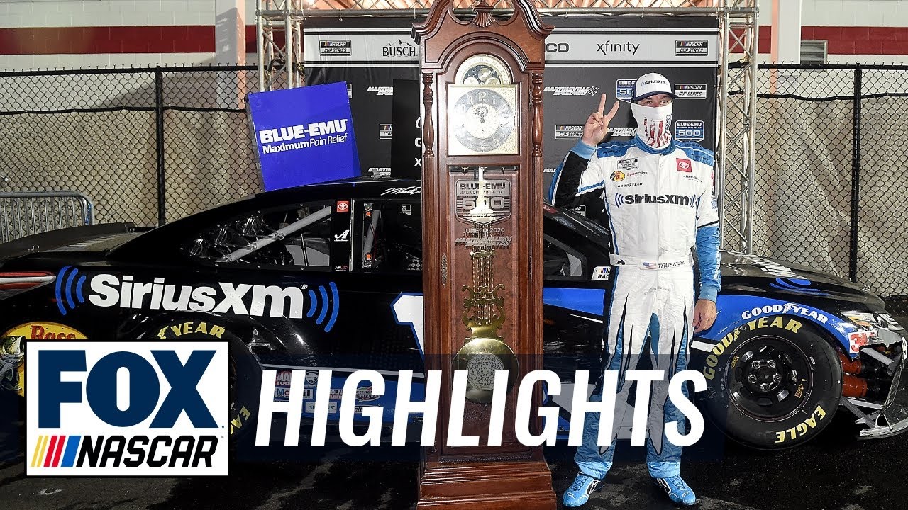 LAST LAPS: Martin Truex Jr. brings home the win in Martinsville | NASCAR ON FOX HIGHLIGHTS