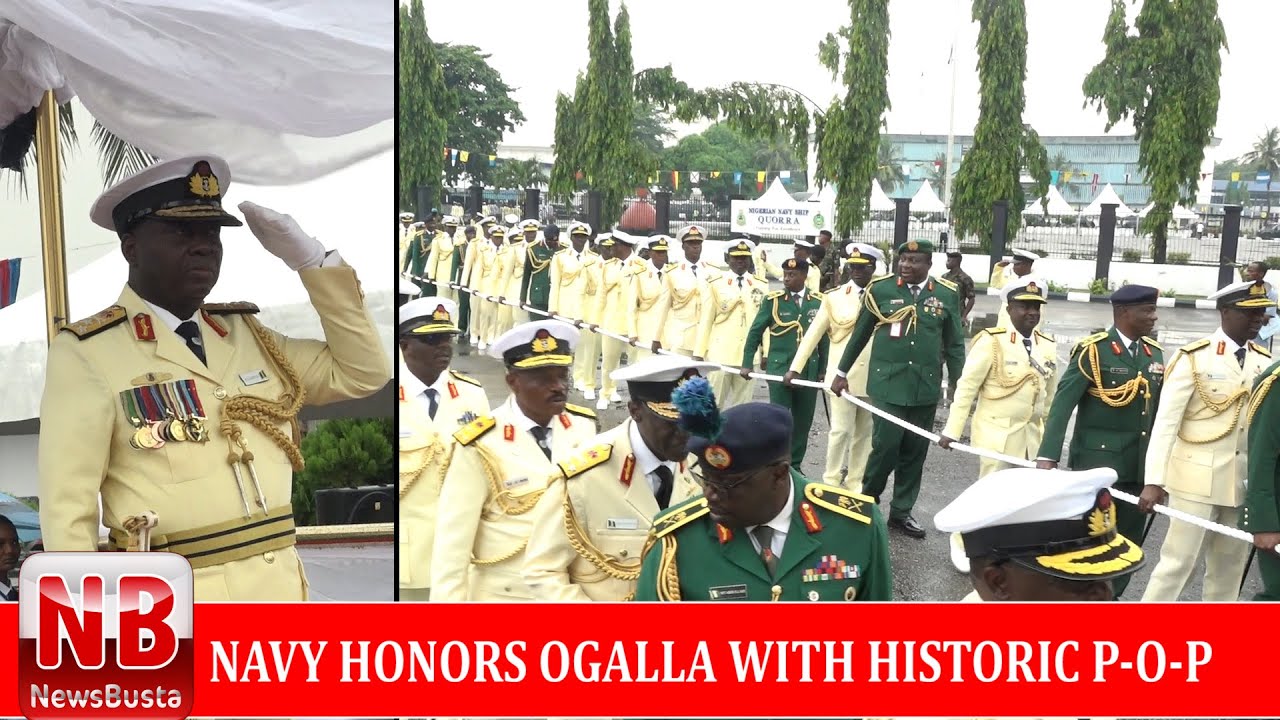 NAVY: AMAZING PULL-OUT-PARADE  FOR FORMER { CNS } IKECHUKWU OGALLA