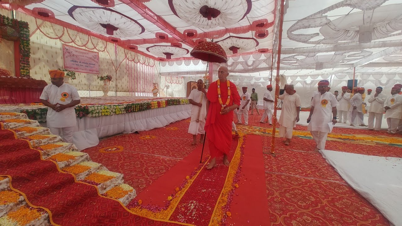 राम चौकी महंत सुंदर दास जी महाराज का गोटन सत्संग कार्यक्रम लाइब