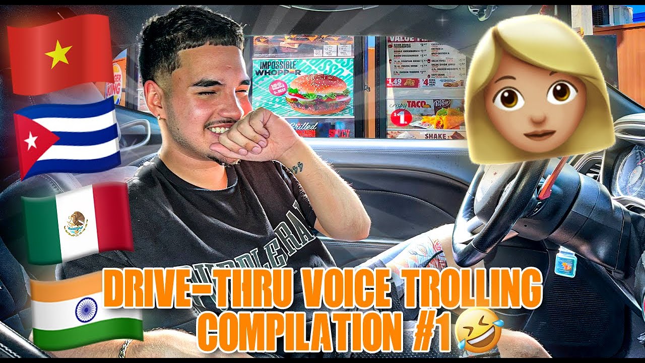 DRIVE-THRU VOICE TROLLING COMPLIATION #1 (YaBoyyWill)