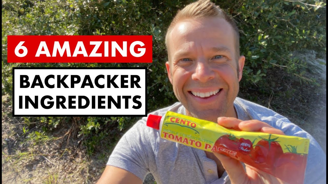 6 AMAZING backpacker ingredients to pack along | Easy Camping | Hiking | Recipes | Meals