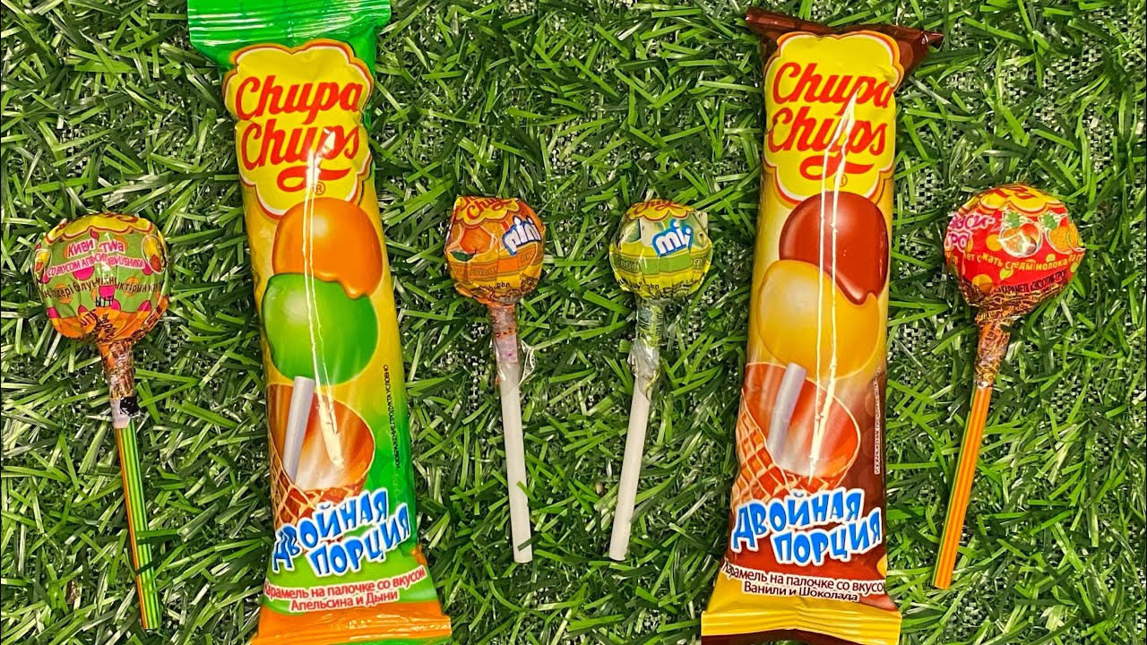 Satisfying video Asmr lollipops candy and chocolate gummy candy unboxing video Asmr