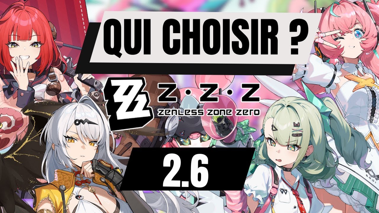 Yixuan Yuzuha Sunniva Aria qui choisir dans la 2.6 de zenless zone zero?