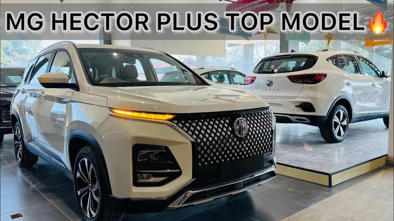 MG Hector Plus 2024 Top Model Savvy Pro Cvt 🔥 Full Detailed Review And Specifications 🔥7 Seater