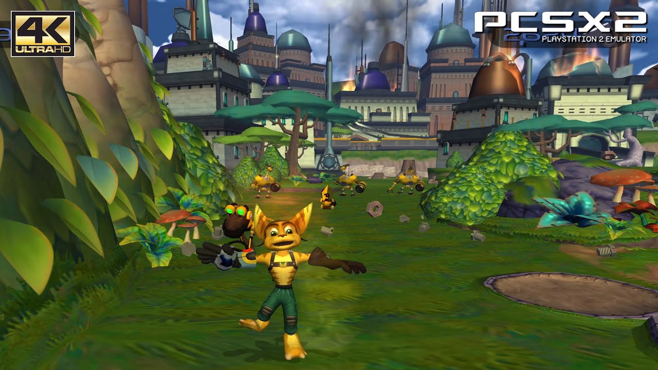 Ratchet & Clank - PS2 Gameplay UHD 4k 2160p / HD Textures (PCSX2)