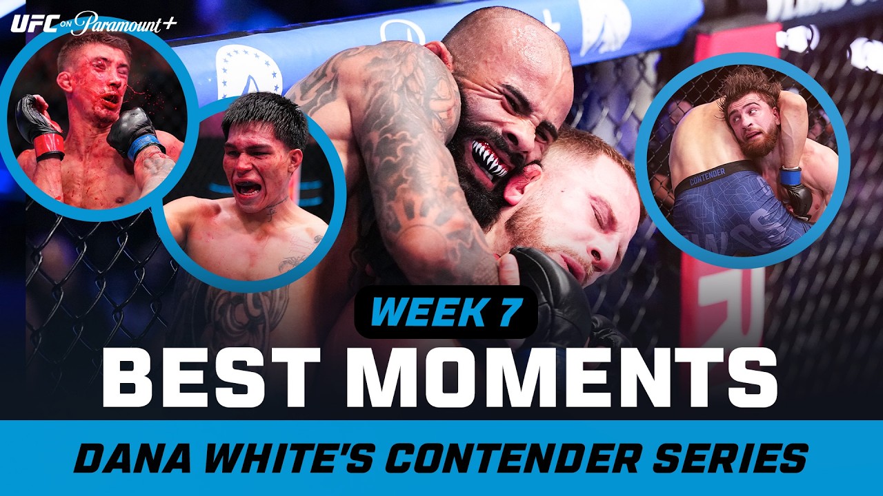 Best Moments from Dana White's Contender Series Week 7 | Highlights & Contracts