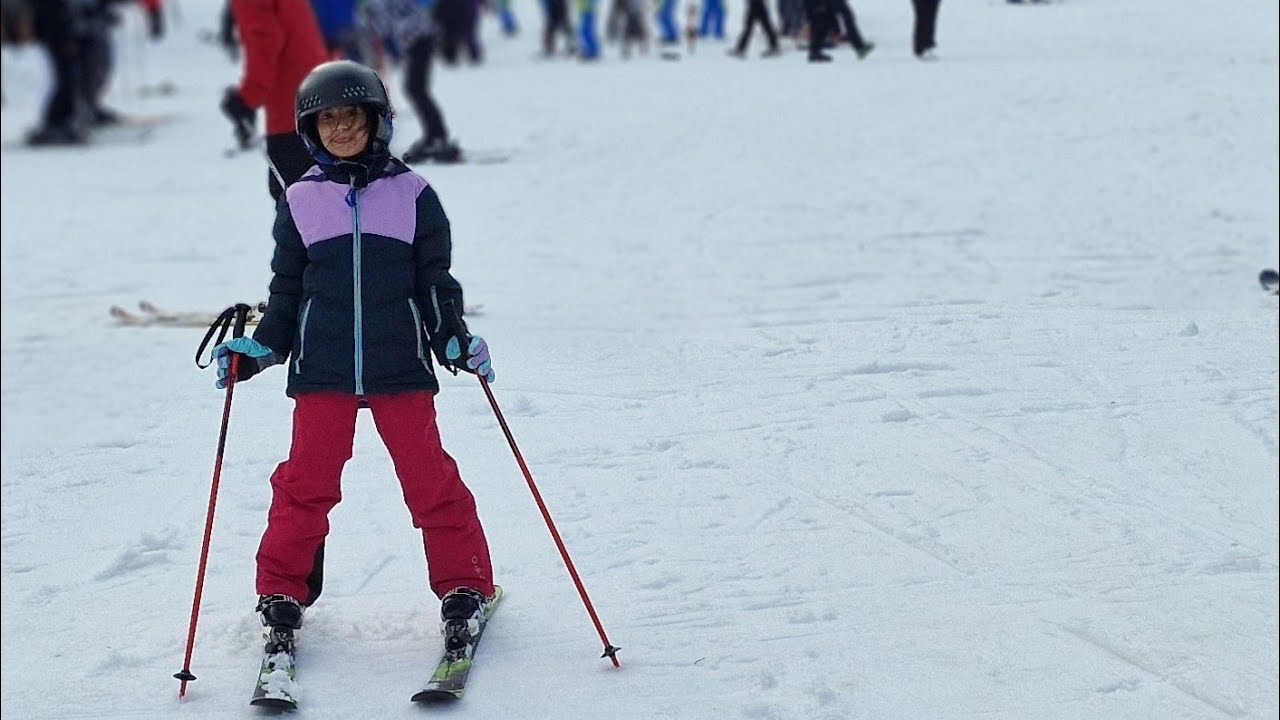 Little Explorer Aariya FIRST TIME Skiing in Borovets, Bulgaria #borovets #skiing #travel #bulgaria
