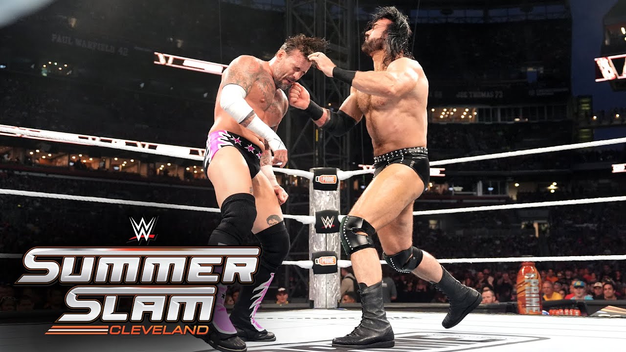Дрю Макинтайр против CM Punk: лучшие моменты SummerSlam 2024