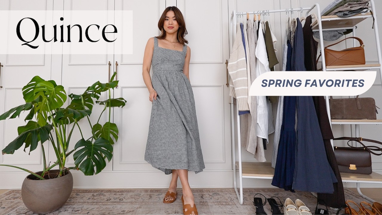 THE ULTIMATE QUINCE SPRING BUYING GUIDE | My most worn shorts, dresses, and tops from last year!