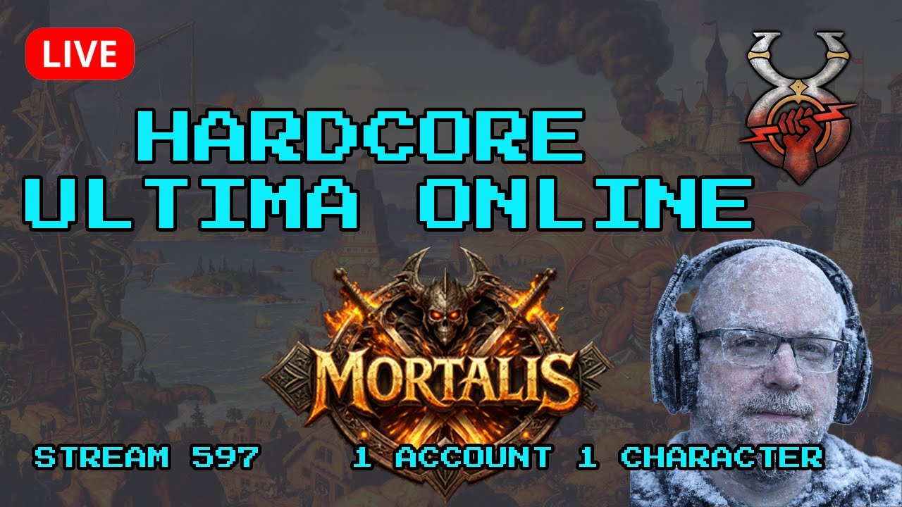 Permadeath Ultima Online on Mortalis Server | TEXAS FREEZE OVER? !death