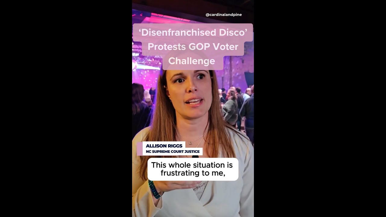 'Disenfranchised Disco' Protest GOP Voter Challenge