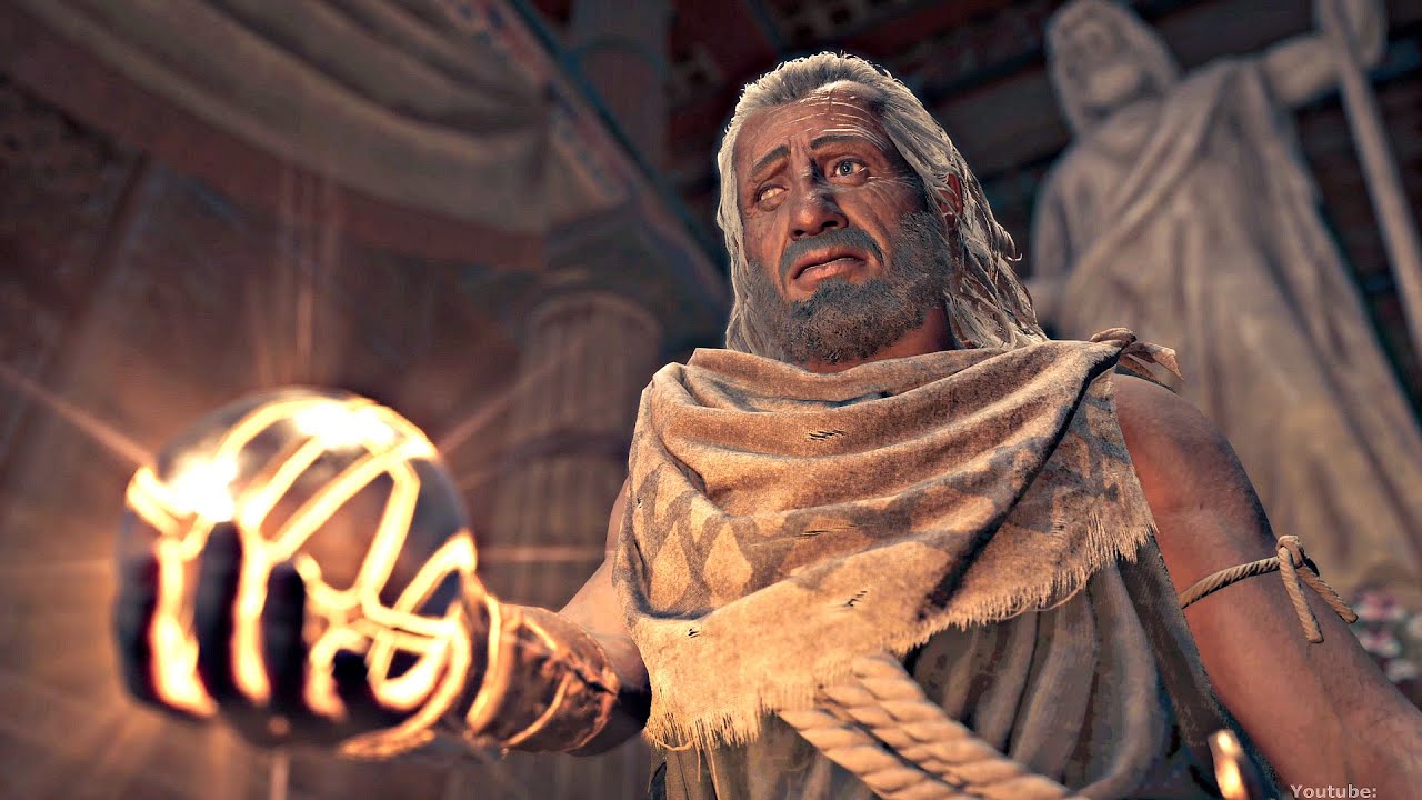 Assassin's Creed Odyssey Crossover Stories - Barnabas Final Boss & Ending Scene 4K Ultra HD PS5 2021