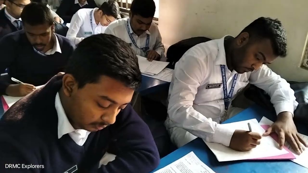 255-DRMC Exam in Classroom XI-B (HSC 2026)