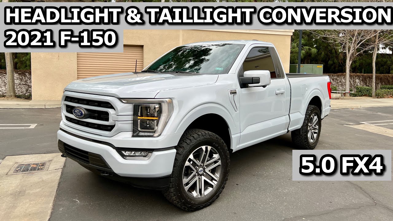 2021 F150 Single Cab with LED lights PART 5