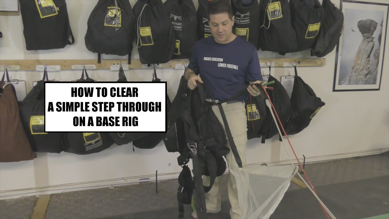How to clear a simple step through on a BASE rig