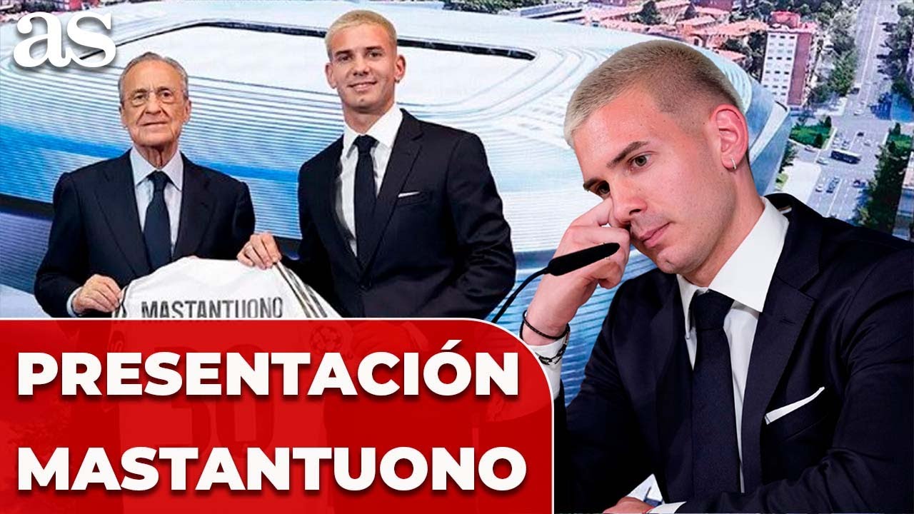 PRESENTACIÓN COMPLETA de MASTANTUONO: FIRMA, DISCURSO, Rueda de prensa y FLORENTINO | REAL MADRID