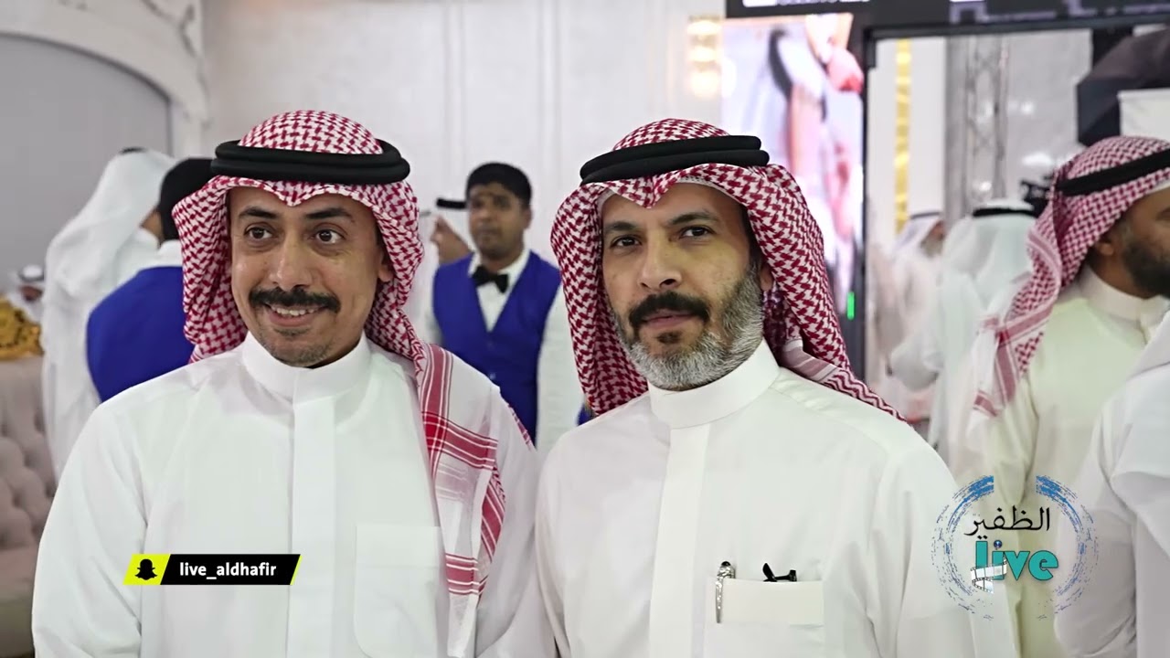 أفراح الفزيرحفل زفافعبدالرحمن بدر سماوي الظفيري