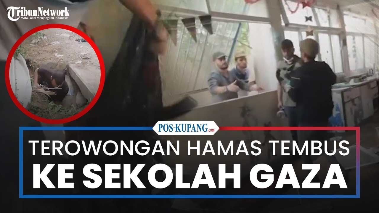 Tersebar Rekaman Terowongan Hamas Tembus ke Sekolah di Gaza