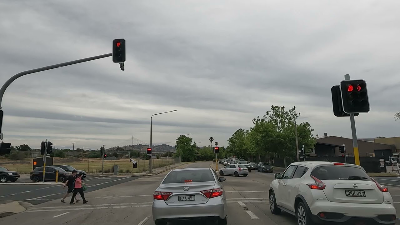 Albury to Wodonga Crossing NSW and Victoria Border Driving Tour | NSW Driving | NSW Australia