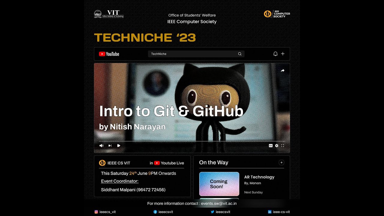 Tech Niche 3.0 - Introduction to Git and GitHub
