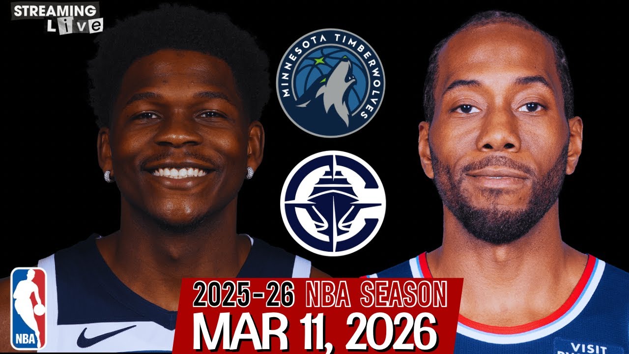 (LIVE) Kawhi Leonard vs Anthony Edwards | Minnesota Timberwolves vs Los Angeles Clippers Live Stream