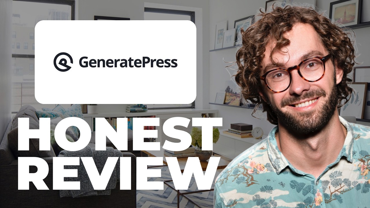 Обзор конструктора сайтов GeneratePress — посмотрите видео перед использованием.