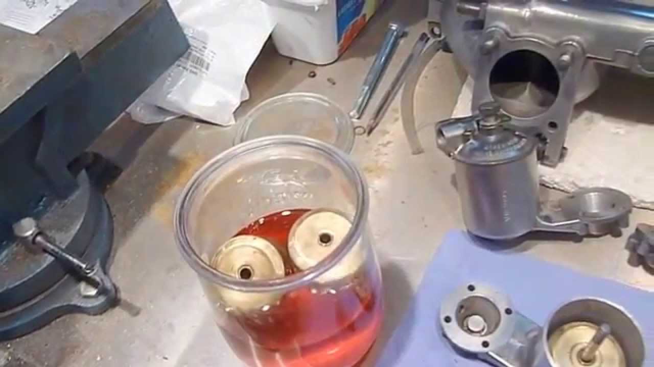 Jaguar SU HD8 Carb Float e type rebuild part 3