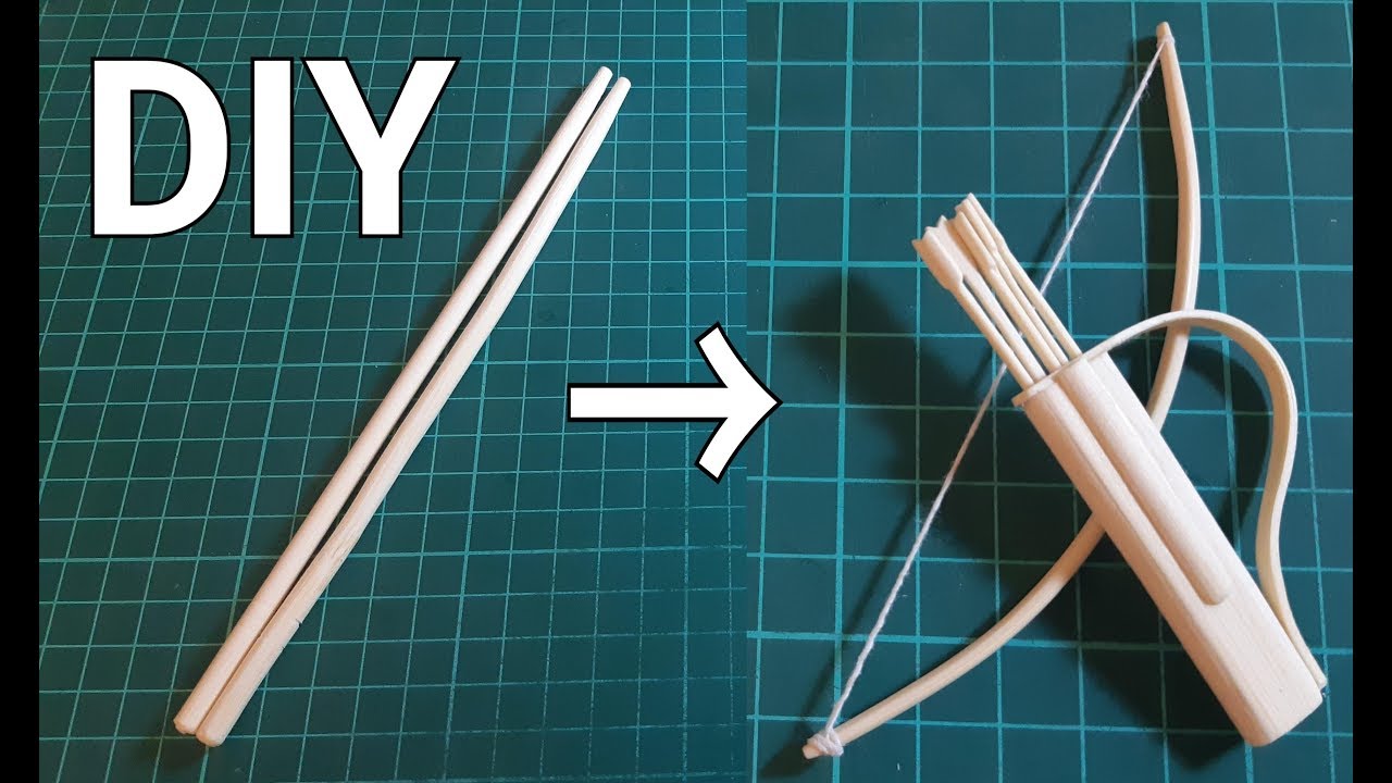 DIY the mini Bow, arrows and quiver