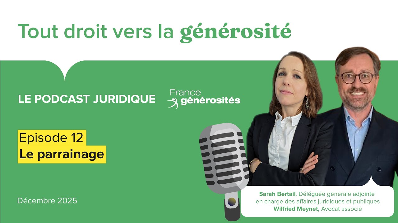 Tout droit vers la générosité #12 : Le parrainage