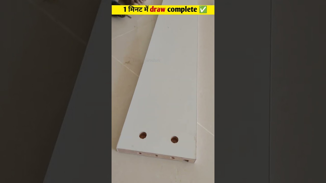 1 मिनट में draw complete | How to make Minifix draw #shorts #vishalfurniture #shortvideo