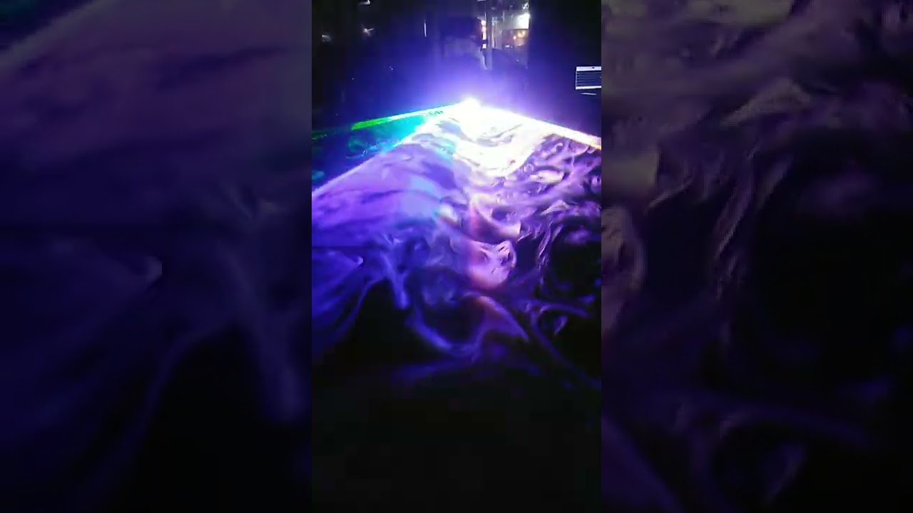 Abstract Laser Show with 45kpps scanner upgrade 
