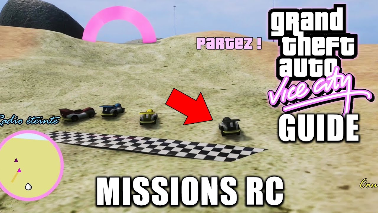 GTA VICE CITY - Emplacement de toutes les MISSIONS RC (Radio commandés) - GUIDE 100%