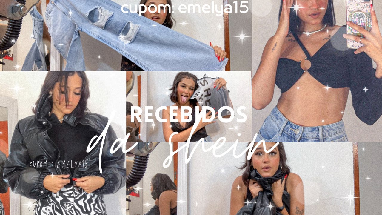✨RECEBIDOS SHEIN / try on haul CUPOM: emelya15 ✨