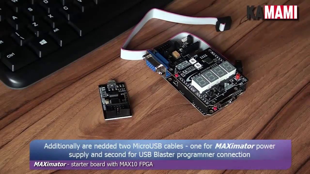 [Altera MAX10 FPGA] How to use USB Blaster compatible programmer