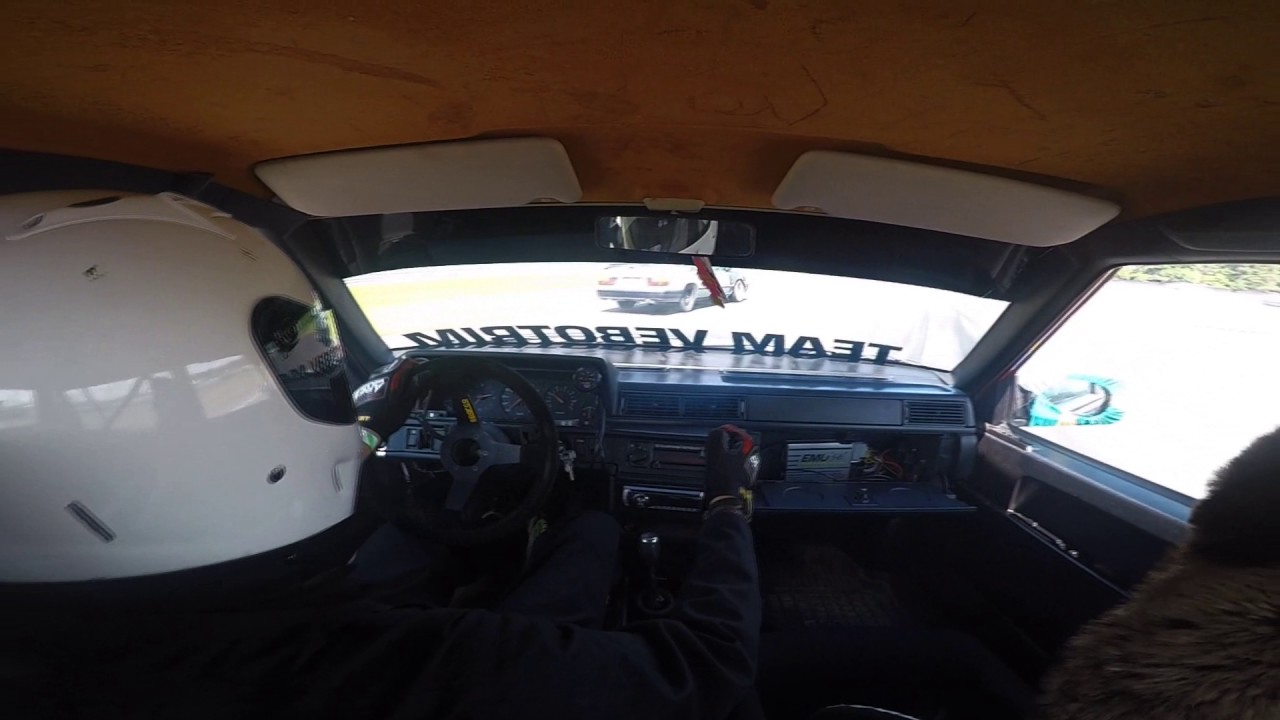 Gatebil Mantorp incar GoPro Vebotrim Volvo 740