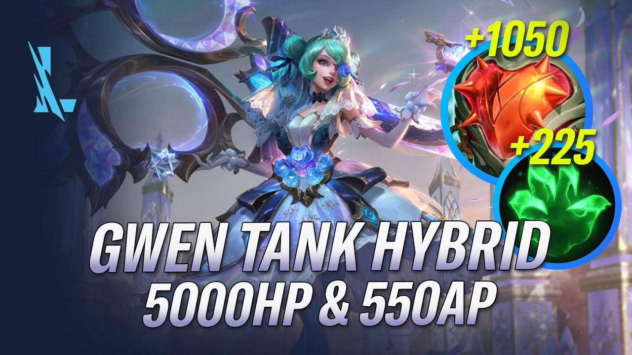 *NEW* 5000HP GWEN HYBRID BUILD! UNKILLABLE CARRY | HOW IS THIS LEGAL?! | RiftGuides | WildRift