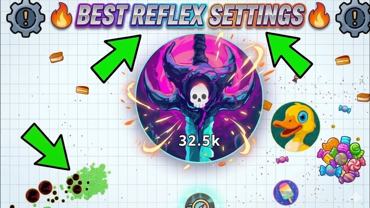 INSTANT REFLEXES! ⚡ Snay.io Best Settings