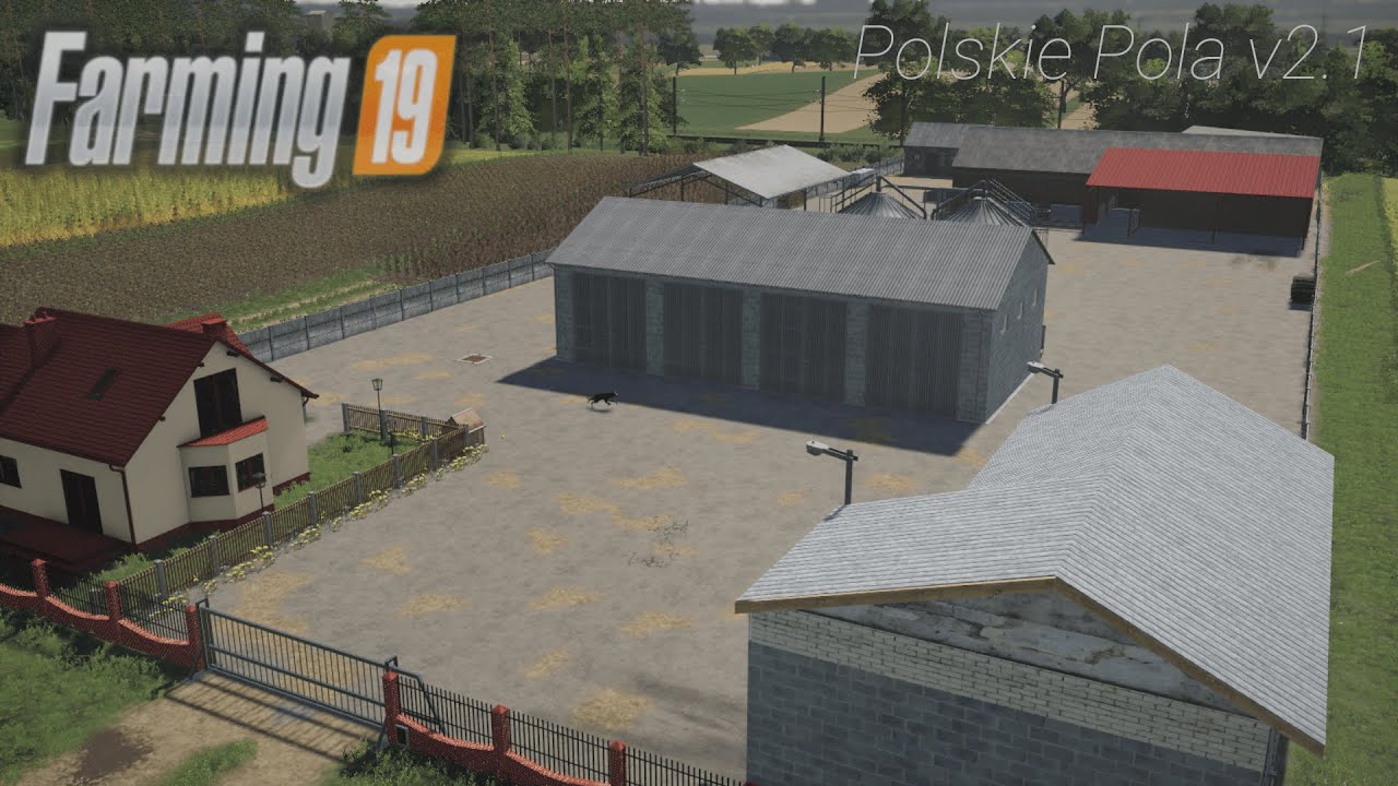 🔨Budowa Polskiego Gospodarstwa 🔨 '' Polskie Pola v2.1'' FS19✔ Konzi Games
