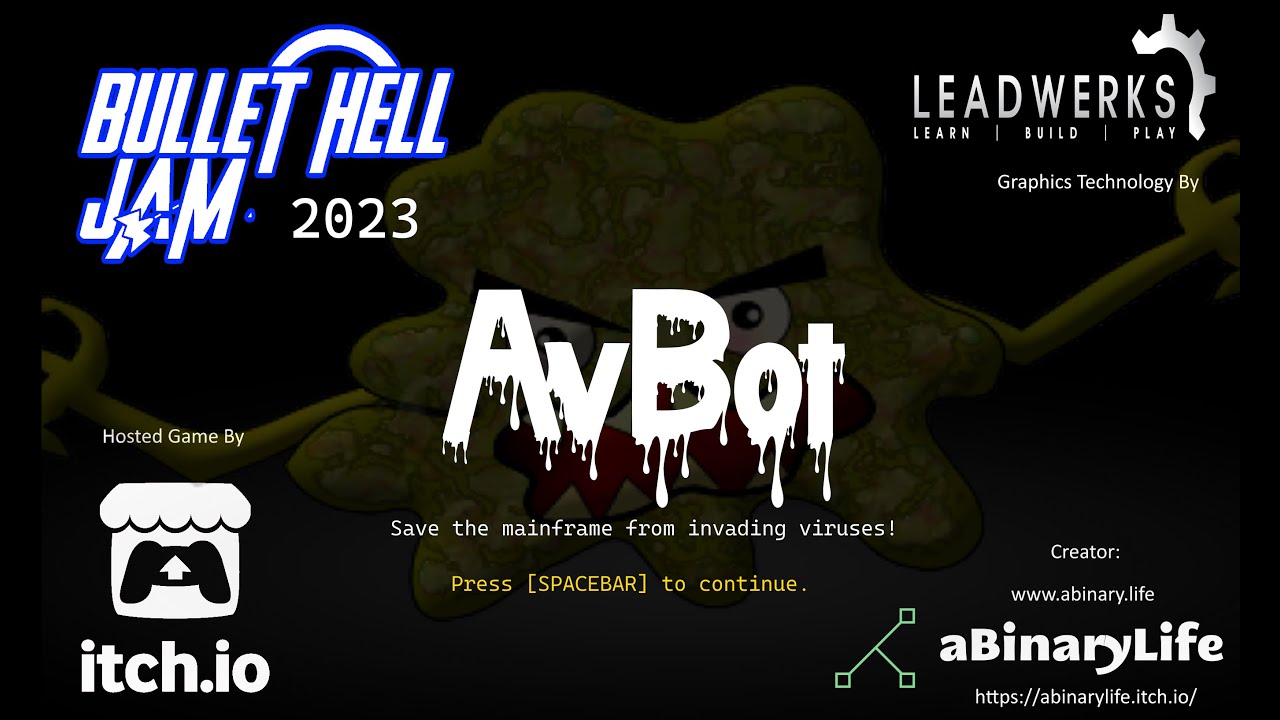 AVBot  - Bullet Hell 2023 Game Jam entry