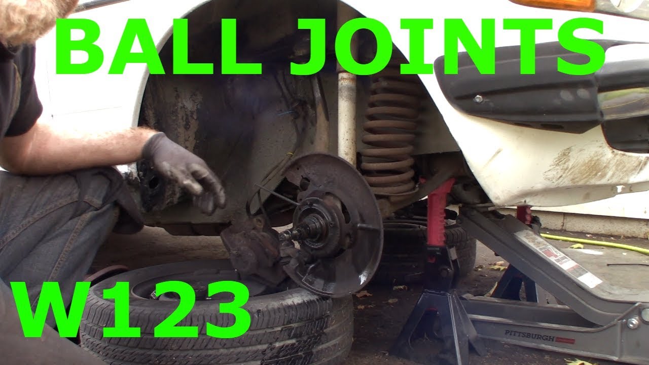 Mercedes W123 Ball Joints Replacement