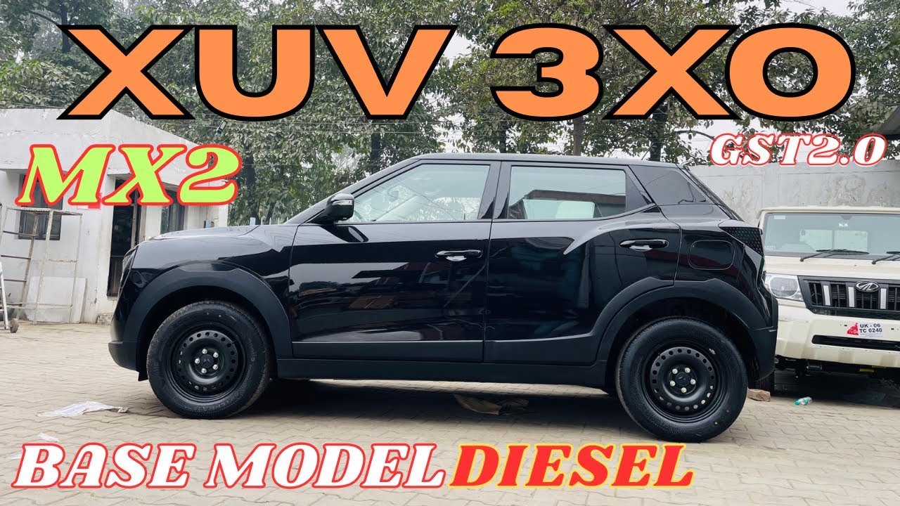 New Mahindra Xuv 3XO MX2 Diesel Base Model Detailed Review | Price, Features & Mileage 
