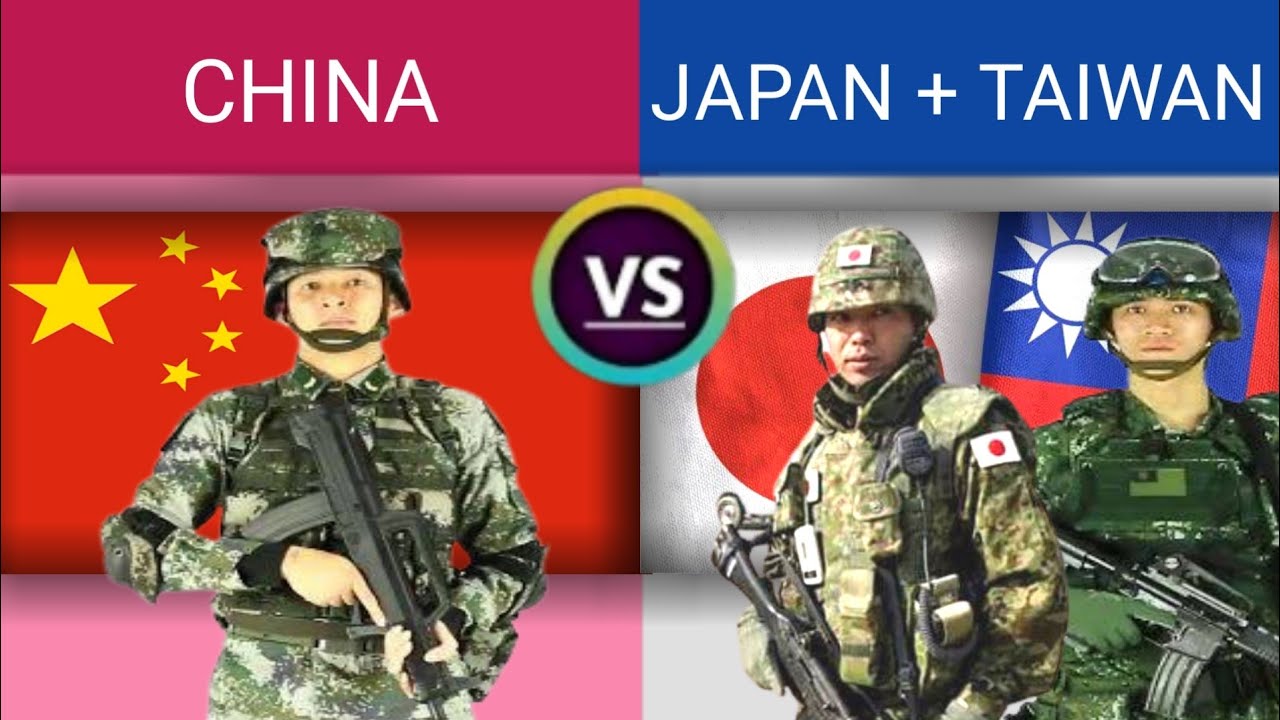 China vs Japan & Taiwan  Military Power Comparison 2021
