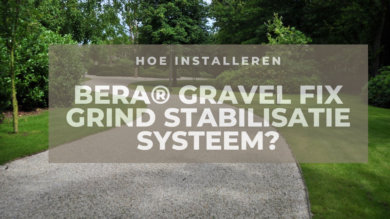 How to lay Gravel Fix Video NL