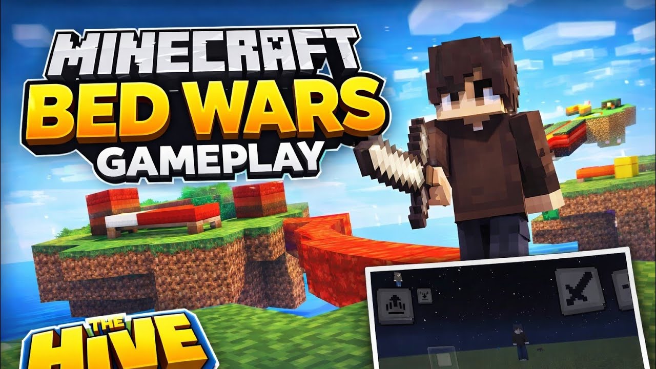 The hive game play (part 1)#minecraft #gaming #hive #bedwars Fifthglint 